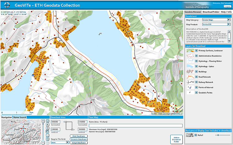 Geovite2 Interface